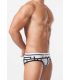 Toot Squarre Pattern Brief in Wit
