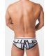Toot Squarre Pattern Brief in Wit