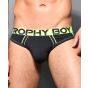 Andrew Christan Trophy Boy Brief Jock in Schwarz