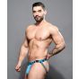 Andrew Christian Almost Naked Bamboo Jockstrap in Aqau