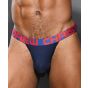 Andrew Christian Almost Naked Bamboo Jockstrap in Marineblau