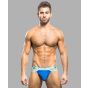 Andrew Christian Almost Naked Spider Thong in Royal Blue