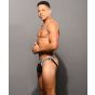 Andrew Christian Bulge C-Ring Jockstrap in Black