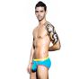 Andrew Christian Color Vibe Sport Brief in Teal