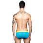 Andrew Christian Color Vibe Sport Brief in Teal