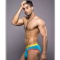 Andrew Christian Color Vibe Sport Brief in Teal