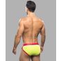 Andrew Christian Coolflex Tagless Brief in Lime