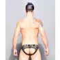 Andrew Christian Lattice Lace Locker Room Jockstrap with Almost Naked