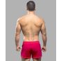 Andrew Christian Retro Phys. Ed Shorts in Red