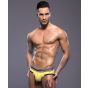 Andrew Christian Retropop Brief mit Show-It in Gelb