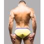 Andrew Christian Retropop Brief mit Show-It in Gelb