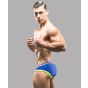 Andrew Christian Retropop Brief met Show-It in Royalblauw