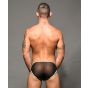 Andrew Christian Sheer Mesh Boy Brief in Black