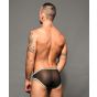 Andrew Christian Sheer Mesh Boy Brief in Black