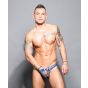 Andrew Christian Sheer Star Sparkle String mit Almost Naked