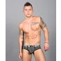 Andrew Christian Sparkle Denim Arch Jockstrap mit Almost Naked 