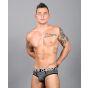 Andrew Christian Sparkle Denim Arch Jockstrap mit Almost Naked 