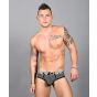 Andrew Christian Sparkle Denim Arch Jockstrap with Almost Naked 
