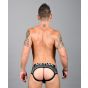 Andrew Christian Sparkle Denim Arch Jockstrap with Almost Naked 