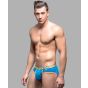 Andrew Christian Twerk Brief mit Show-It in Electroblau