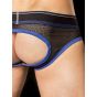 Barcode Berlin Bond Street Backless Brief in Black and Blue