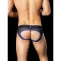 Barcode Berlin Bond Street Backless Brief in Schwarz/Blau