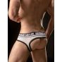  Barcode Berlin Sergio Backless Brief in White