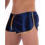 Barcode Berlin Shiny Short Silvain in Marineblau