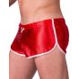 Barcode Berlin Shiny Short Silvain in Red