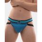 Barcode Jockstrap Yeni in Blau/Schwarz