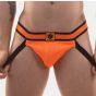 Barcode Jockstrap Yeni in Neon Orange