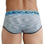 Clever Belgian Piping Brief in Grey