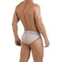 Clever Blunder Piping Brief in White