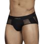 Clever Calm Piping Brief in Black