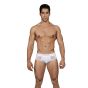 Clever Calm Piping Brief in White