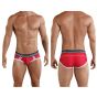 Clever Danish Piping Brief in Red