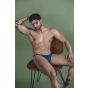 Clever Eros Latin Bikini Brief in Petrolblue