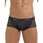 Clever Glamour Piping Brief in Black