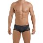 Clever Glamour Piping Brief in Schwarz