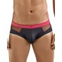 Clever Nectar Piping Brief in Black