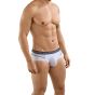 Clever Nectar Piping Brief in White