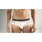 Clever Nectar Piping Brief in White