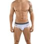 Clever Nectar Piping Brief in White