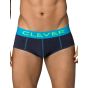  Clever Open Sky Piping Brief in Marineblau