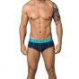  Clever Open Sky Piping Brief in Marineblau