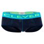 Clever Open Sky Piping Brief in Navyblue