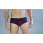 Clever Roma Piping Brief in Lila