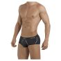 Clever Stunning Piping Brief in Black