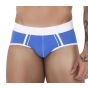 Clever Tethis Piping Brief in Blue