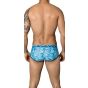 Clever Wind Piping Brief in Hellblau